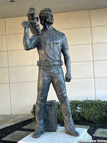 Steve Sabol Statue.