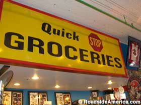 Quick Stop Groceries sign from Clerks.