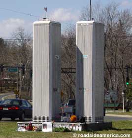 Replica of the Twin Towers.