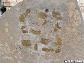 Paul and Bill were here.