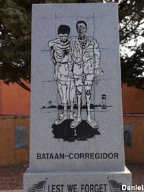 Bataan-Corregidor Monument.