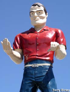 Farmington, New Mexico Muffler Man.