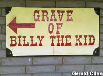 Billy the Kid's Caged Grave