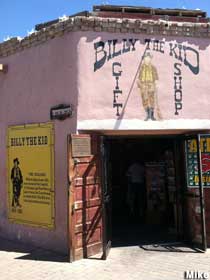 Billy the Kid gift shop.