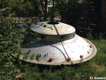 Yard UFO.