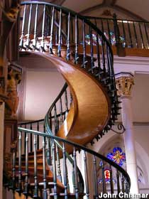 Loretto Chapel staircase.