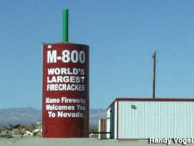 World's Largest Firecracker.