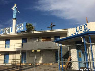 Blue Angel Motel.