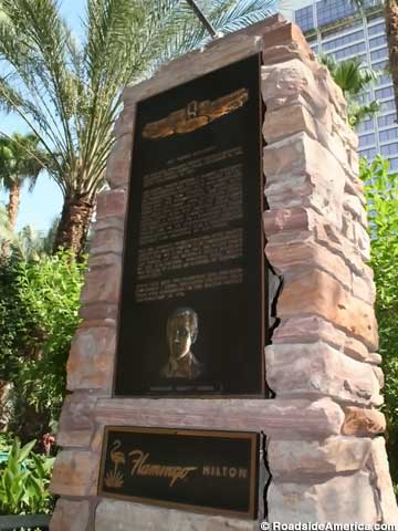 Bugsy Siegel Memorial.