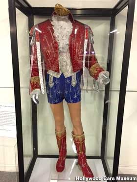 Patriotic Liberace outfit.