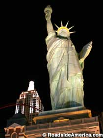 Statue of Liberty replica.