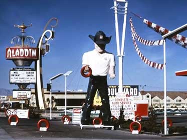 Muffler Man in Las Vegas, late 1960s.