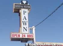 Pawn Stars shop.