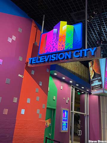 Television City entrance.