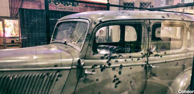 Bonnie and Clyde Death Car.