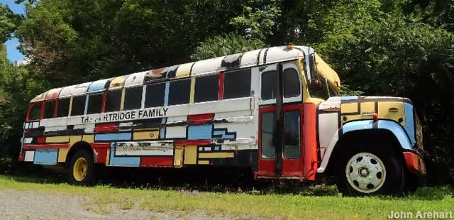 Partridge Family Bus replica, 2020.