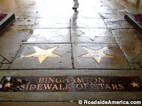 Binghamton Sidewalk of Stars.