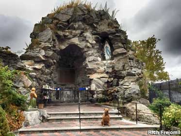 Our Lady of Lourdes Grotto.