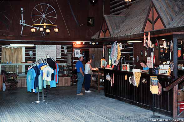The original lodge as it appeared in 1991.