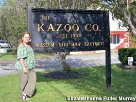 The Kazoo Co. sign.