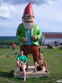 World's Largest Garden Gnome.