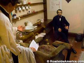 Lincoln's Haircut Chair.