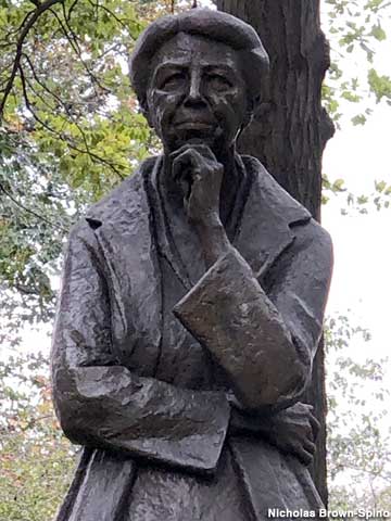 Eleanor Roosevelt Monument.