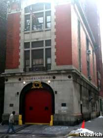Firehouse used in Ghostbusters.