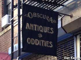 Obscura Antiques and Oddities.