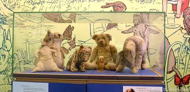 Pooh and pals exhibit.