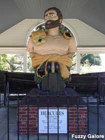 Hercules figurehead from USS Ohio.