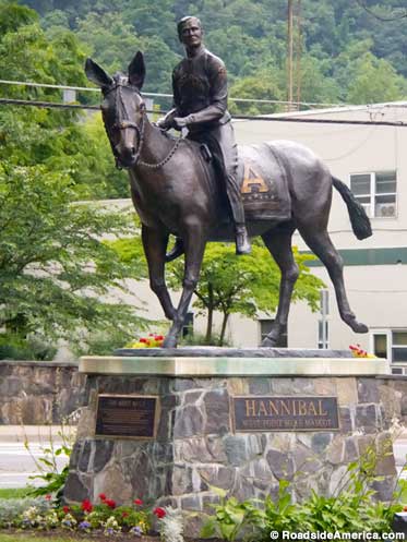 Hannibal the West Point Mule.
