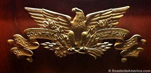 West Point emblem.