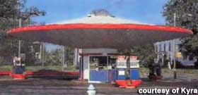 UFO Gas Station.