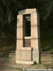 The Shenandoah crash memorial.