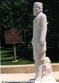 George Bartholomew statue.