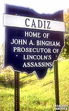 Cadiz - Home of Prosecutor of Lincoln's Assassins