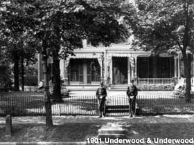 Magical porch as it looked in 1901.