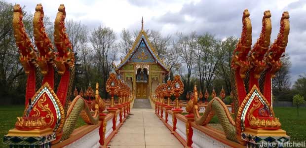 Buddhist temple.