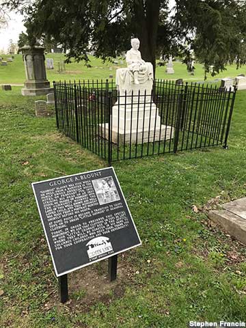 George A. Blount grave.