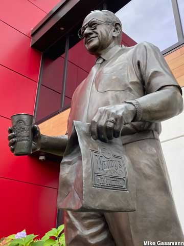 Wendy's founder, Dave Thomas.