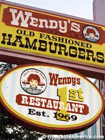 sign for the Wendy's museum.