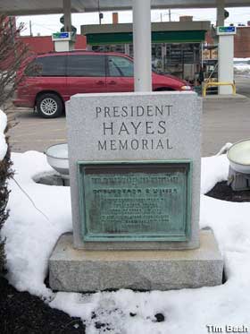 President Hayes Memorial.