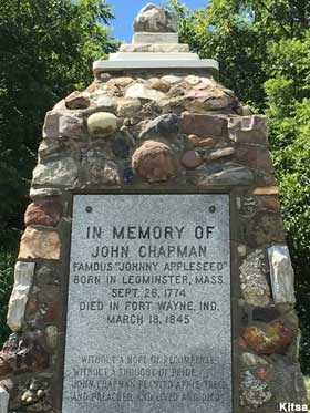 Johnny Appleseed Memorial.