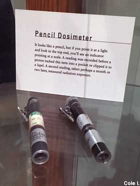 Pencil Dosimeters.