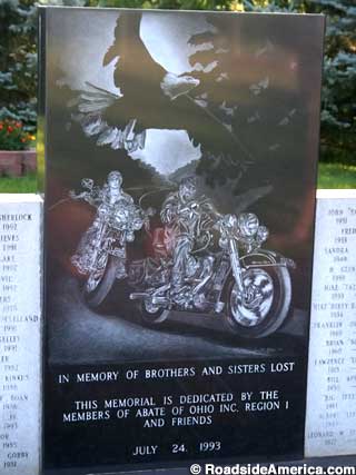 Fallen Motorcyclist Memorial.