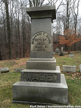 Wade tombstone.