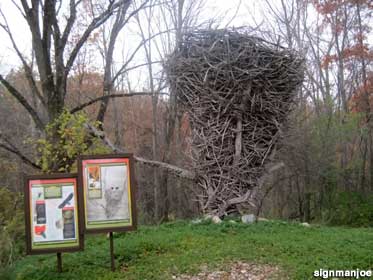 Eagle's nest replica.