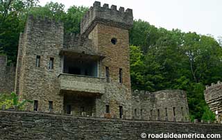 View of castle exterior.
