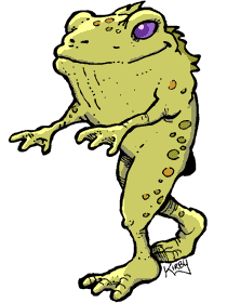 Frog Person.